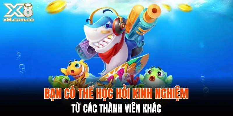 Bạn có thể học hỏi kinh nghiệm từ các thành viên khác
