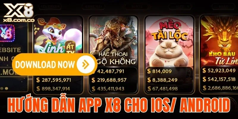 Hướng dẫn app X8 cho iOS/ Android