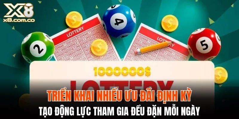 Nhà cái triển khai nhiều ưu đãi định kỳ