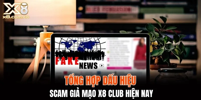 Cảnh báo scam giả mạo X8 Club bằng các khuyến nghị từ đơn vị