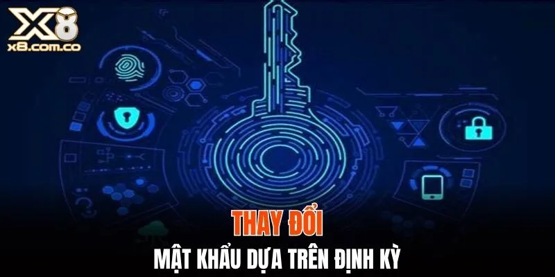 Hướng dẫn bảo mật tài khoản X8: Thay đổi theo định kỳ phù hợp