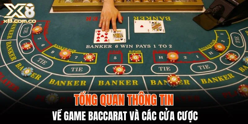 Tổng quan thông tin về game baccarat và các cửa cược