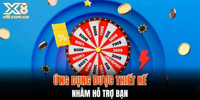 Ứng dụng được thiết kế nhằm hỗ trợ bạn