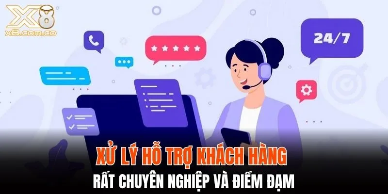 Xử lý hỗ trợ khách hàng rất chuyên nghiệp và điềm đạm
